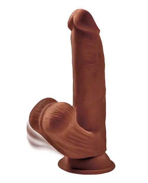 King Cock Plus Triple Density Cock with Swinging Balls - Dildo Pipedream