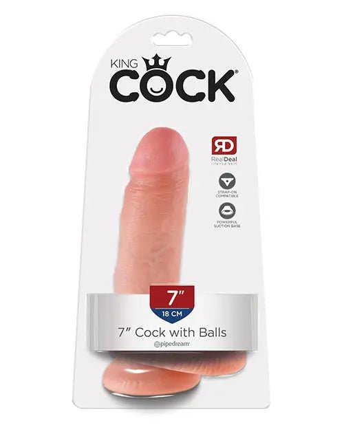 King Cock Realistic Dildo with Balls Pipedream