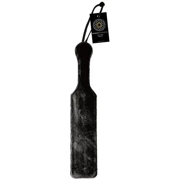Leather Paddle with Black Fur Sportsheets International