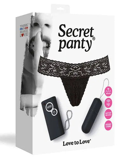 Love to Love Secret Vibrating Panties Secret Party