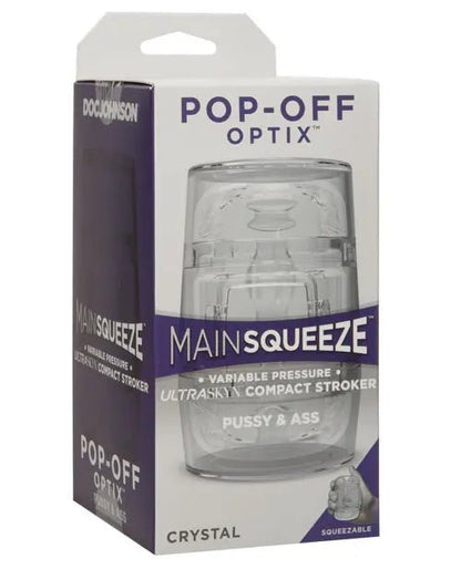 Main Squeeze Pop Off Optix - Crystal Pussy & Ass Main Squeeze