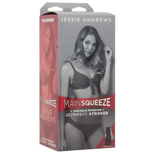 Main Squeeze Pussy Masturbator - Jessie Andrews Main Squeeze