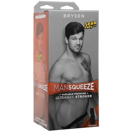 Man Squeeze ULTRASKYN Ass Stroker - Brysen Man Squeeze