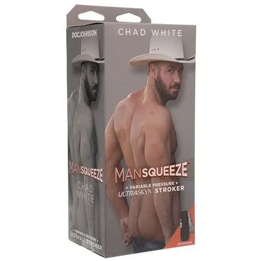 Man Squeeze ULTRASKYN Ass Stroker - Chad White Doc Johnson's