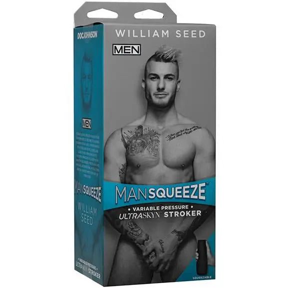 Man Squeeze ULTRASKYN Ass Stroker - William Seed Man Squeeze