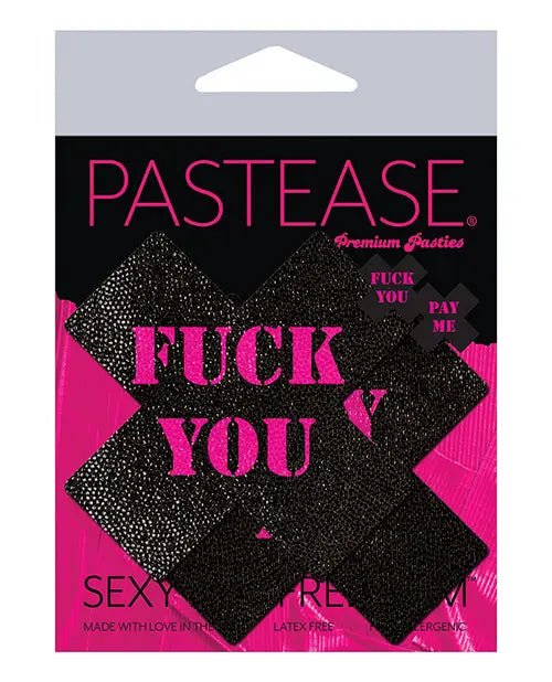 Pastease Fuck You Pay Me Cross Pasties