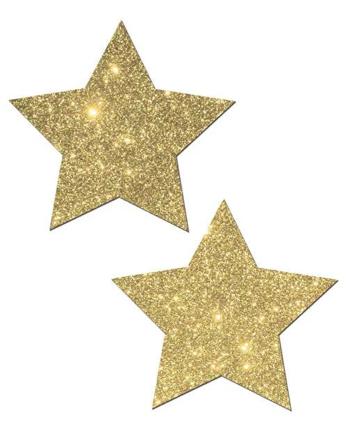 Pastease Glitter Gold Star Pasties