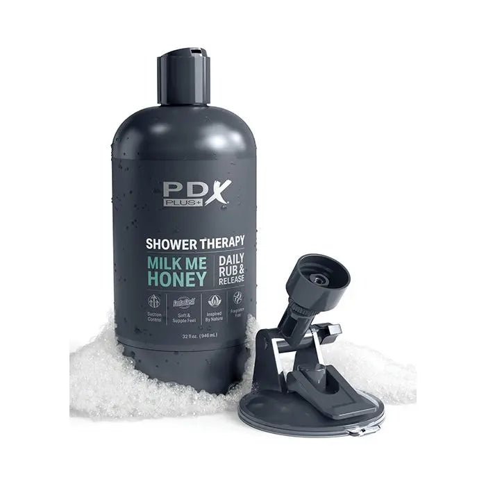 PDX Plus Shower Therapy Milk Me Honey - Pocket Pussy PDX