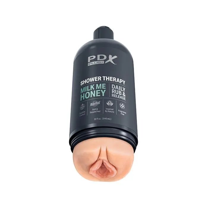 PDX Plus Shower Therapy Milk Me Honey - Pocket Pussy PDX