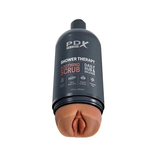 PDX Plus Shower Therapy Soothing Scrub Male Stroker PDX