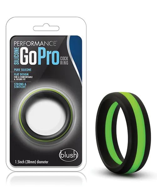 Performance Silicone Go Pro Cock Ring Blush