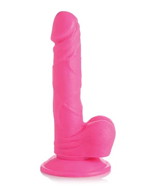 Pop Peckers Strap On Compatible Realistic Dildo with Balls Pop Peckers