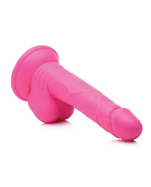 Pop Peckers Strap On Compatible Realistic Dildo with Balls Pop Peckers