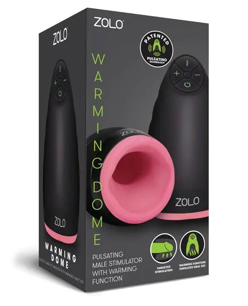 Pulsating Warming Dome Male Stimulator zolo