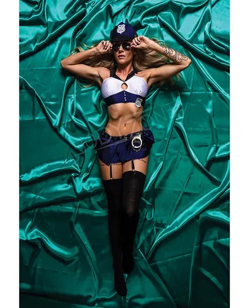 Role Play Cocky Cop 8 pc Set - Lingerie BodyZone