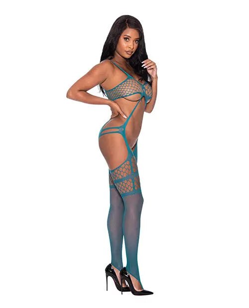 Seamless Bandeau Top Catsuit with Toe Loops SinSationes