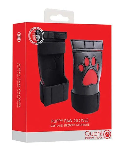 Shots Ouch Puppy Play Paw Cut-Out Gloves Shots