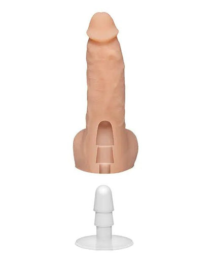Signature Strokers Set ULTRASKYN Stroker & 8" Cock with Removable Vac-U-Lock Suction Cup Doc Johnson's